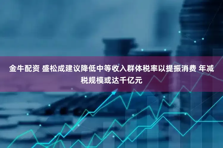 金牛配资 盛松成建议降低中等收入群体税率以提振消费 年减税规模或达千亿元
