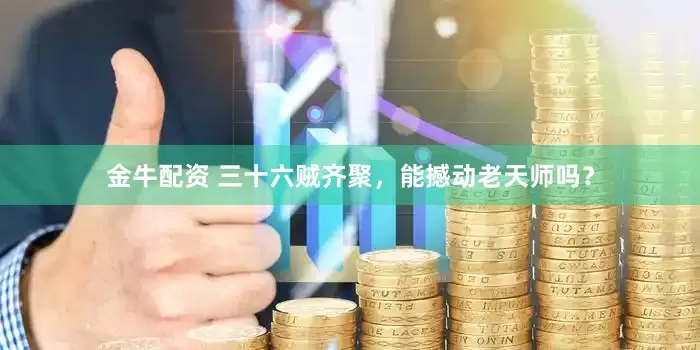 金牛配资 三十六贼齐聚，能撼动老天师吗？